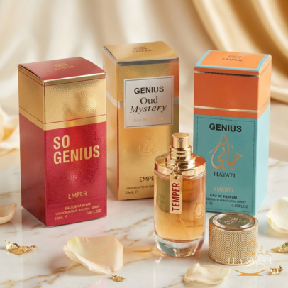 Genius Hayati,Genius oud Mysteque and So Genius 25mls